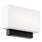 Maven Wall Sconce - Black / White