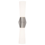 Locke Wall Sconce - Brushed Nickel / Opal