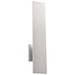 Stag Outdoor Wall Sconce - Brushed Aluminum / Frosted