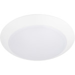 Disc Color Select Ceiling / Wall Light - White / White