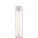 Twist-N-Lite Color Select Pendant - White / Clear / White