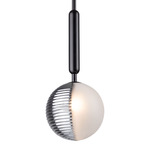 Bolla Pendant - Black / White / Grey