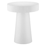 Harlow Accent Table - White