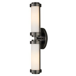 Bowland Wall Sconce - Oil Rubbed Bronze / Opaque White