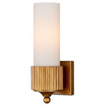 Bryce Wall Sconce - Gold / Frosted