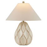 Edgemoor Table Lamp - Beige / Off White