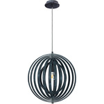 Abruzzo Pendant - Matte Blue / Navy Blue