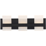 Cambridge Bathroom Vanity Light - Black / White