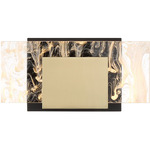 Kasha Wall Sconce - Gold / Black / Clear / White