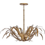 Kagra Chandelier - Brass