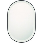 Sara Color Select LED Mirror - Black / Frosted