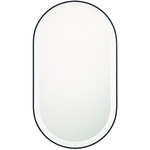 Sara Color Select LED Mirror - Black / Frosted