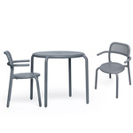 Toni Outdoor Bistreau Table and Chairs Set - Elephant