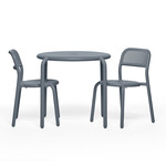 Toni Outdoor Bistreau Table and Chairs Set - Elephant