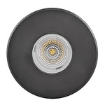 Sparta Dot 12V Outdoor Recessed Button Light - Black / Clear Optic