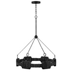 Raffi Chandelier - Black / Black