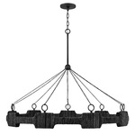 Raffi Chandelier - Black / Black