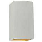 Ambiance 915 LED Up / Down Wall Sconce - Matte White / Champagne Gold