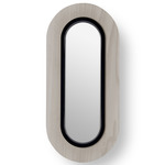 Lens Oval Wall Sconce - Matte Black / Grey