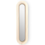 Lens Oval Wall Sconce - Matte Ivory / Ivory White