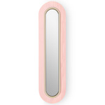 Lens Oval Wall Sconce - Matte Ivory / Pale Rose