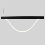 Tubelight Linear Pendant - Black