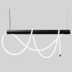 Tubelight Linear Pendant - Black