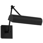 Gooseneck Picture Light - Matte Black / White