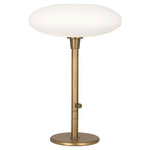 Ovo Table Lamp - Aged Brass / Frosted White