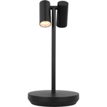 Doppia Portable Table Lamp - Black