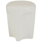 Caper Outdoor Accent Table - Ivory