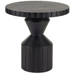 Calypso End Table - Ebony / Black