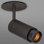 Exhaust Adjustable Spot Light - Graphite / Smoked Bronze