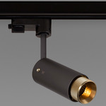 Exhaust Track Light - Graphite / Brass