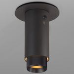 Exhaust Fixed Surface Spot Light - Graphite / Smoked Bronze