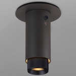 Exhaust Fixed Surface Spot Light - Graphite / Black