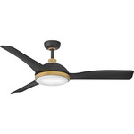 Alba Smart Ceiling Fan with Light - Matte Black / Matte Black