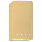 Ambiance 0925 Perforated Wall Sconce - Muted Yellow