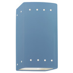 Ambiance 0925 Perforated Wall Sconce - Sky Blue