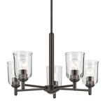 Shailene Chandelier - Olde Bronze / Clear