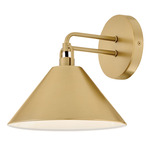 Milo Wall Light - Lacquered Brass