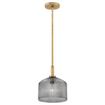 Lisette Pendant - Lacquered Brass / Smoke