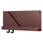 Folded Wall Shelf - Deep Red