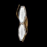 Bijoux Color-Select Bathroom Vanity Light - Aged Brass / Radiance Crystal