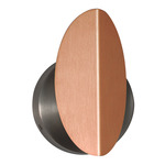 Pirouette V2 Wall Sconce - Satin Graphite / Satin Copper