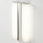 Gamma Wall Sconce - Satin Nickel / Opal