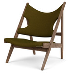 Knitting Lounge Chair - Walnut/ Green Baru