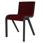 Ready Dining Chair - Black Stained Oak/ Red Baru