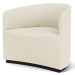 Tearoom Lounge Chair - Black / White Baru