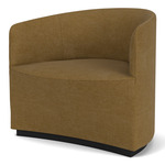 Tearoom Lounge Chair - Black / Gold Boucle